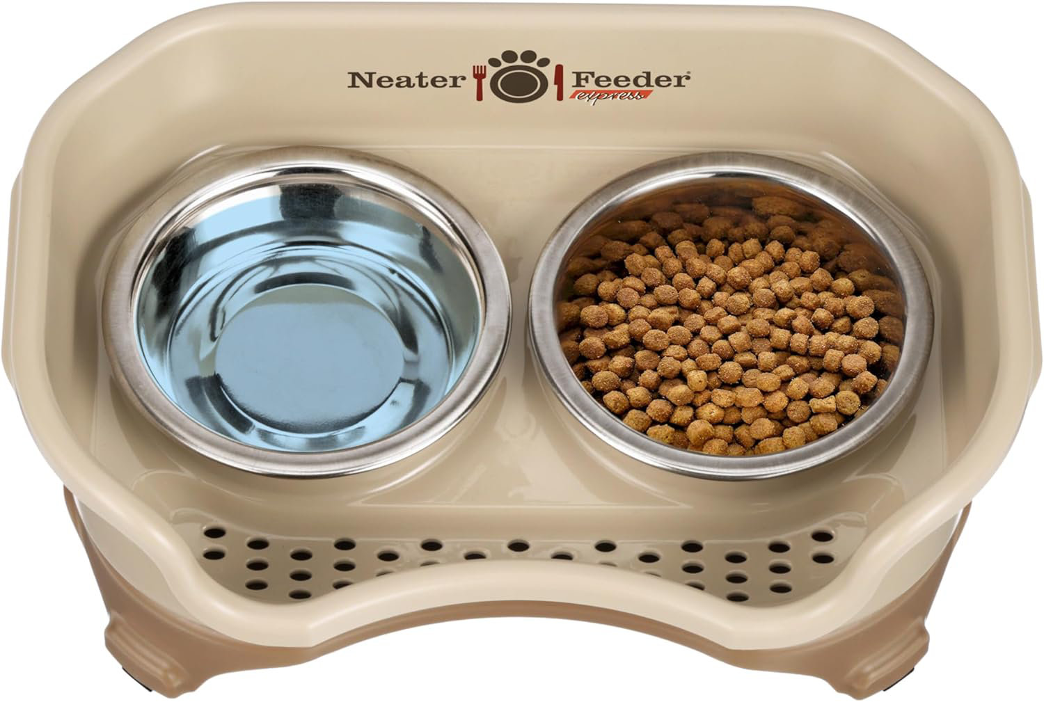 WINUAL Neater Feeder Express Model Mess-Proof Dog Bowls (Small