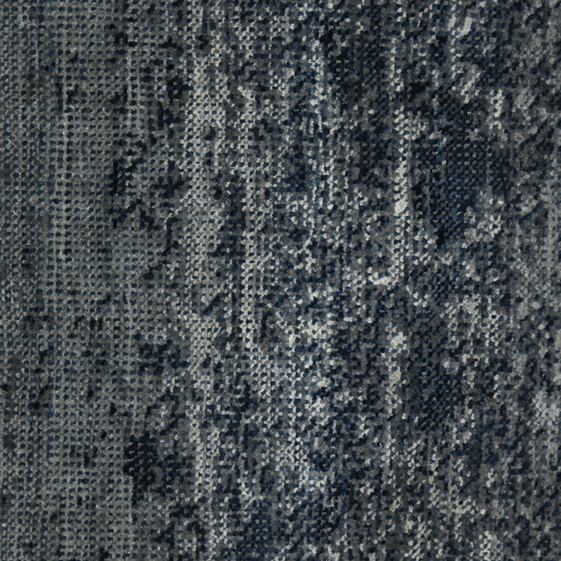 Dazzle Wool Abstract Area Rug, Rectangle 8' x 10'