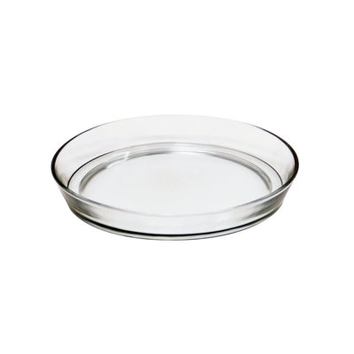 Dandrea Glass Weather Resistant Saucer Plant Stand