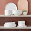 16 Piece Porcelain China Dinnerware Set - Service for 4 -1301377631