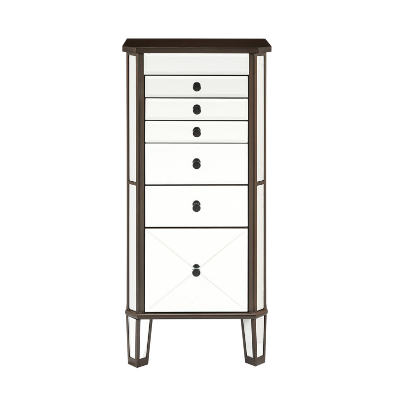 Angeleta 18'' Wide Jewelry Armoire