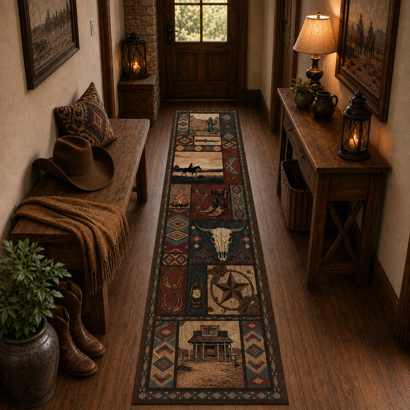 Indoor Rug, Runner 2'x8'