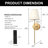 Battery Operated Wall Sconce Set Of 2-1270036670