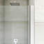 32-33 3/8 "Porte de douche pivotante sans cadre-114657528