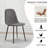 Six Pieces Comfortable Linen-Cotton Dining Chair Set-1161197748