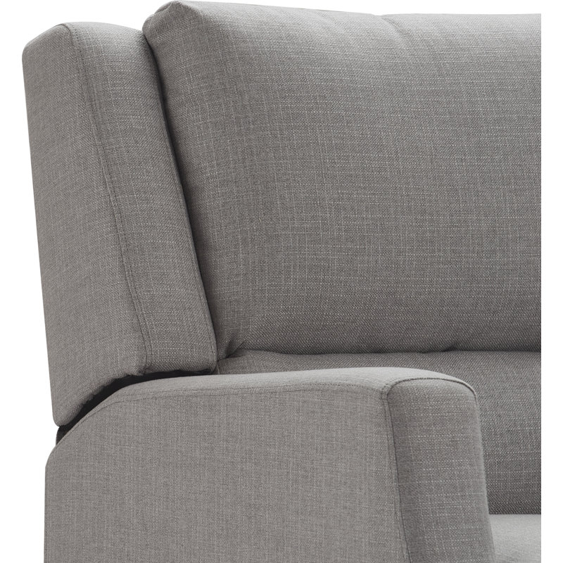 Bristol Upholstered Recliner, Gray
