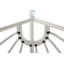 Lyon Anthracite Outdoor Single Hanging Chair-159614689-159614718