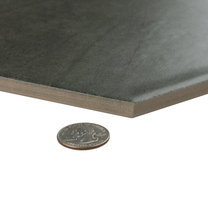 Fika 8" x 9" Ceramic Stone Look Wall & Floor Tile