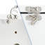 Bureau flottant en bois massif Ganna-598174420