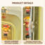 Vitrine transparente pour figurines murales et de bureau-112876568