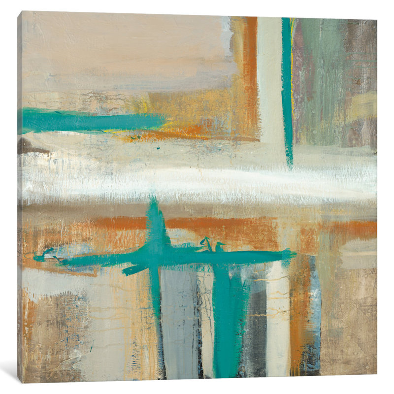 « radiancy », reproduction d’art sur toile, H 18 po x l 18 po x P 1,5 po, Toile avec cadre noir, Pas de tapis