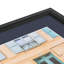 Cadre 12 po x 24 po simple noir mat-70819329
