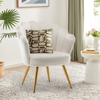 Velvet Barrel Chair