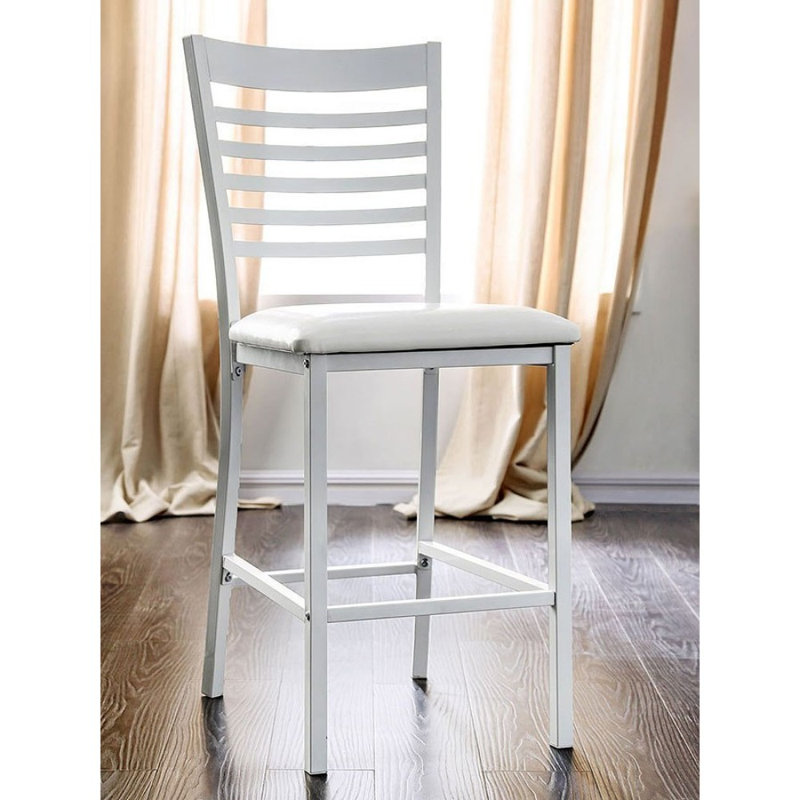 Tabouret de bar rembourré en cuirette 24,75 po Mitchell
