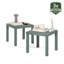Ensemble de tables de bout carrées 17,52 po Brandel-119018609