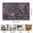Vintage Burgundy Area Rugs 2x3ft, Washable Rug Non Slip, Low-Pile Soft Distressed Floor Mat for Living Room, Bedroom, Kitchen, Office, Dorm, Dinning Room-75374284