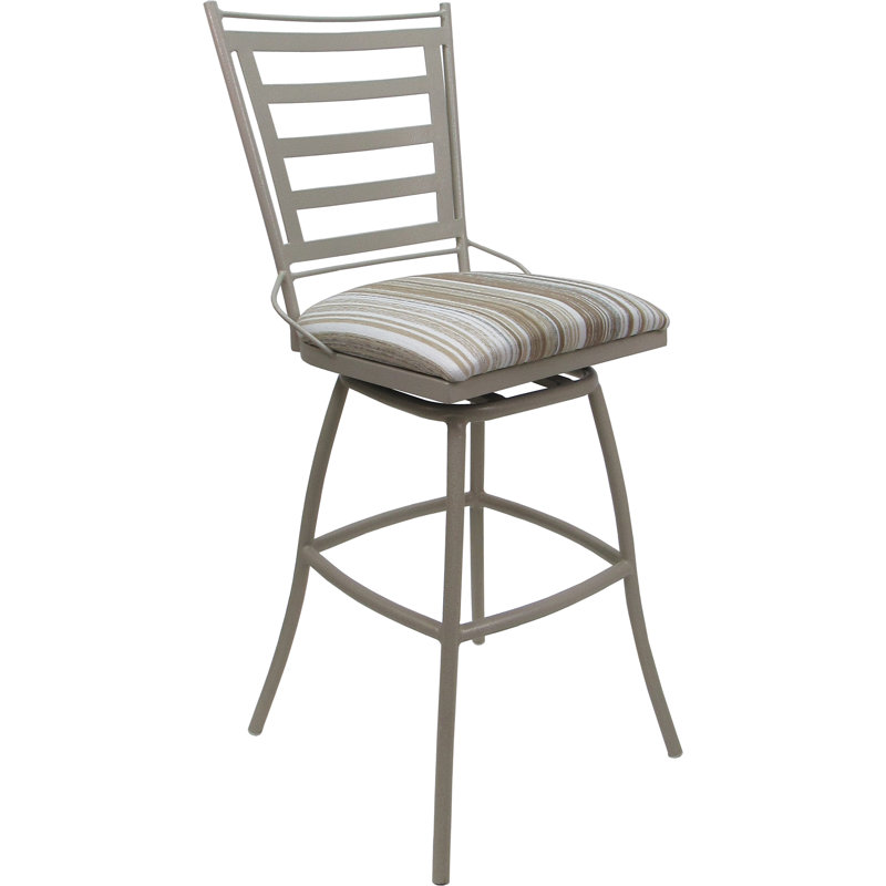Driftwood Blues sur fond gris, Beige, Blanc