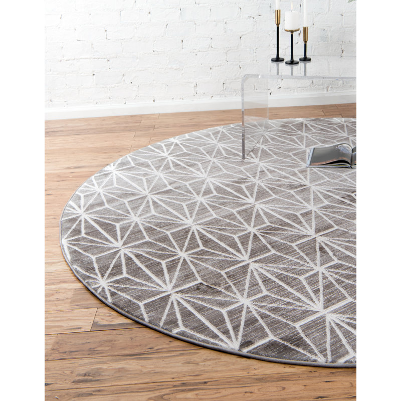 Tapis Fifth Avenue Uptown par Jill Zarin, Rond 8 pi