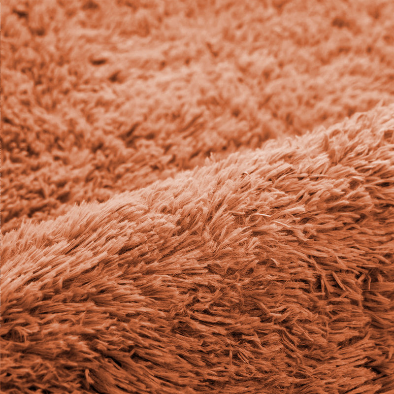 Machine Tufted Shag Area Rug, Rectangle 60 x 110 cm