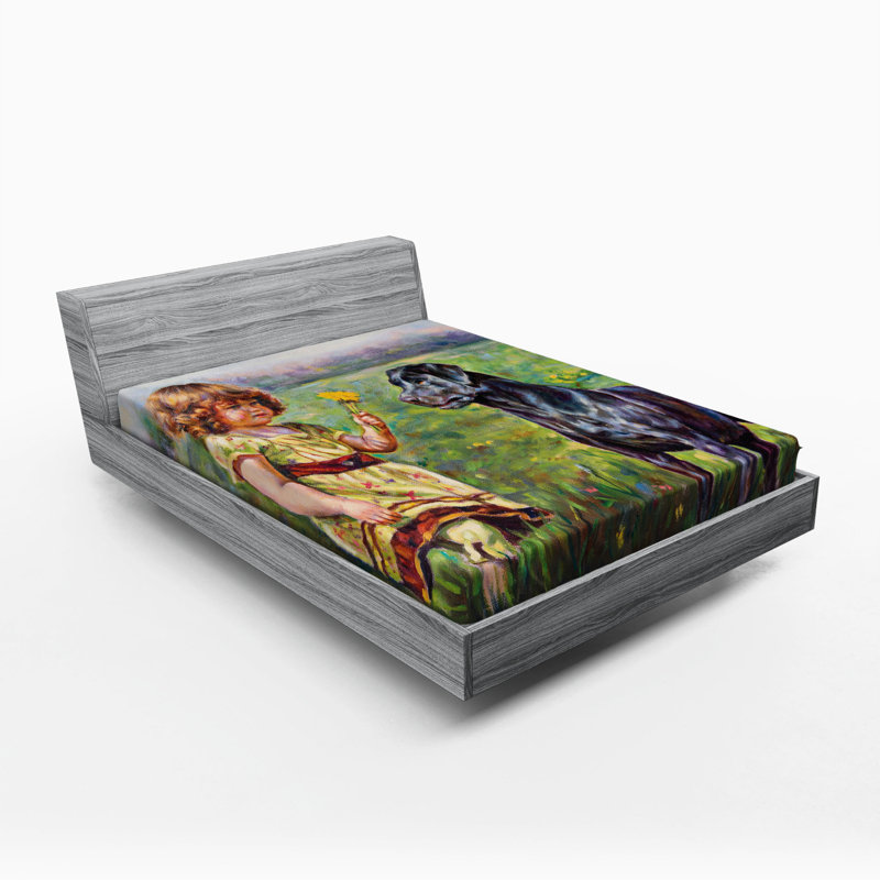 Microfiber Fitted Sheet, Full/Double Fitted Sheet