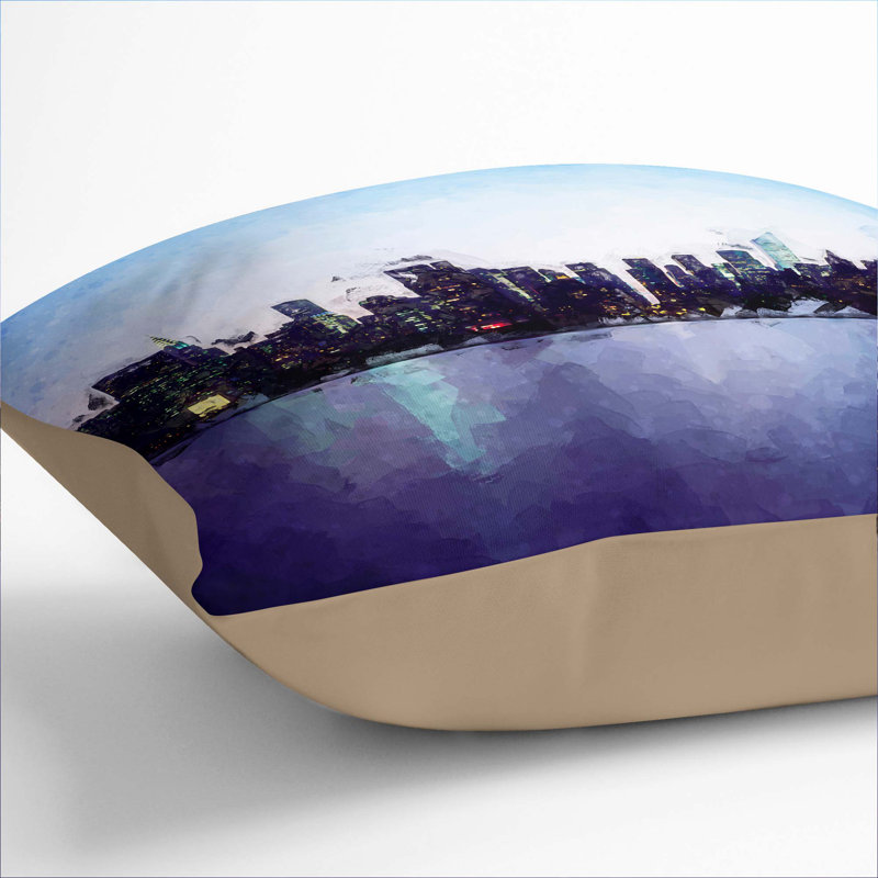 Square Cushion, Stone, 40cm H x 40cm W x 15cm D