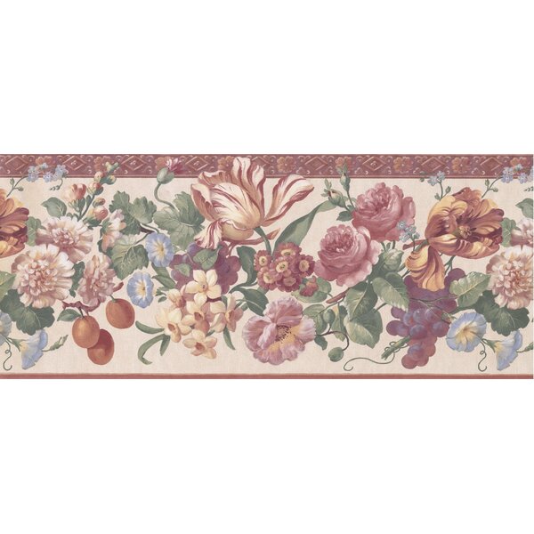 Astoria Grand Aimon Floral Border | Wayfair