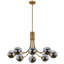 Lustre moderne 8 lumières Spoutnik