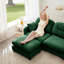 Canapé modulaire en L avec repose-pieds Cloud