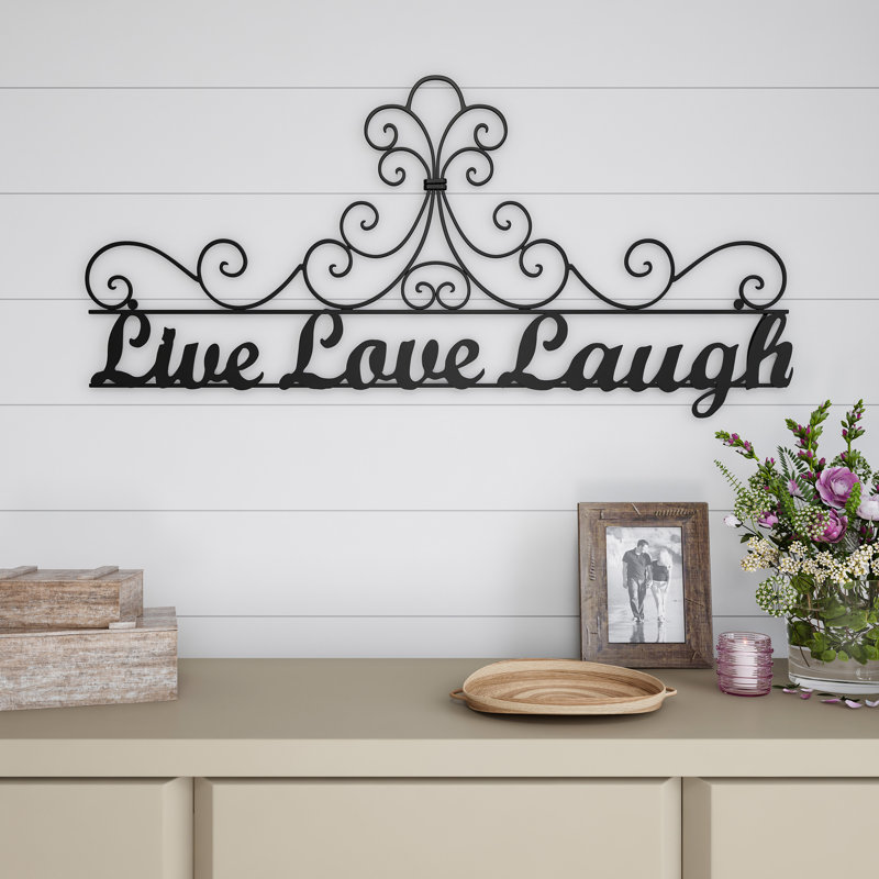 Farmhouse Wall Decor on Metal
