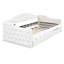 Lit de jour confortable de taille simple avec couchette, velours beige, et charge de type C, couchette charmante et canapé-lit luxueux rembourré pour un espace élégant-1108068714