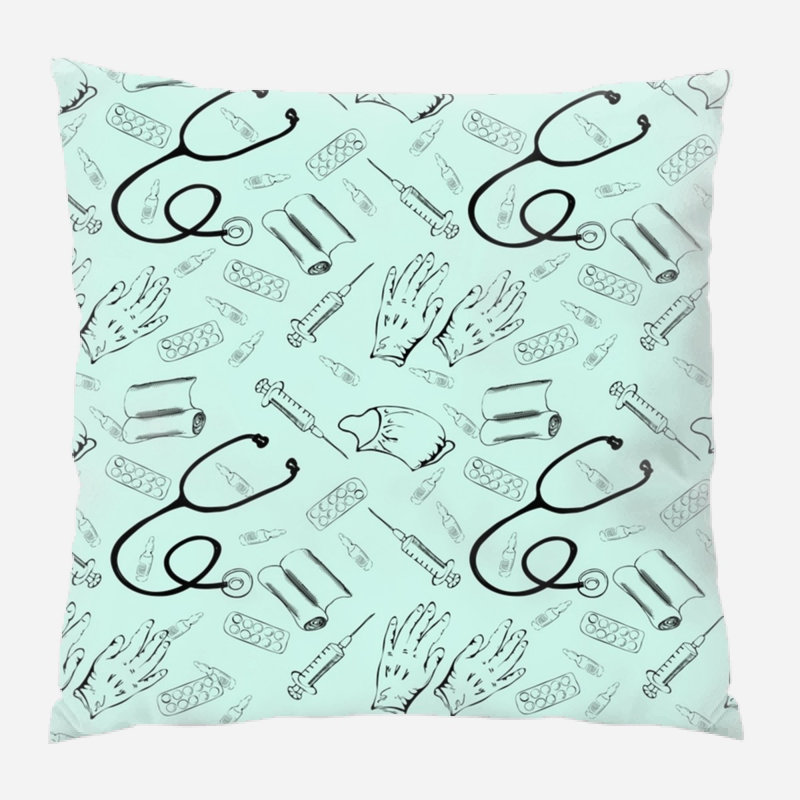 Coussin décoratif à motif, Intérieur