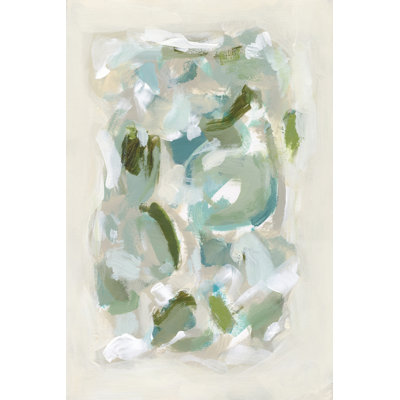 " Tinted Abstract VI " by Christina Long Painting Print