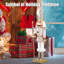 Soldat de Noël en bois, décorations de casse-noisette, figurine de casse-noisette pour table et tables