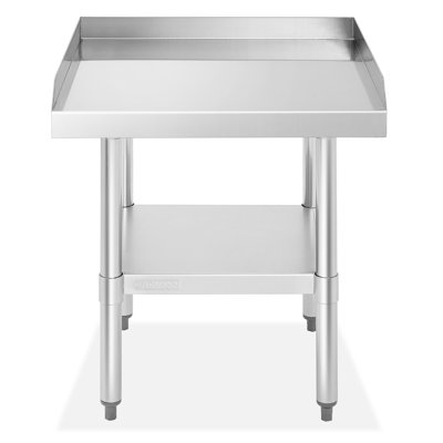 Stainless Steel Grill Table & Equipment Stand with Undershelf