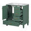 Ensemble de meuble-lavabo moderne avec lavabo 30 po, meuble-lavabo moderne avec porte à fermeture douce et 3 tiroirs, structure en bois massif-1520076373-1520076374