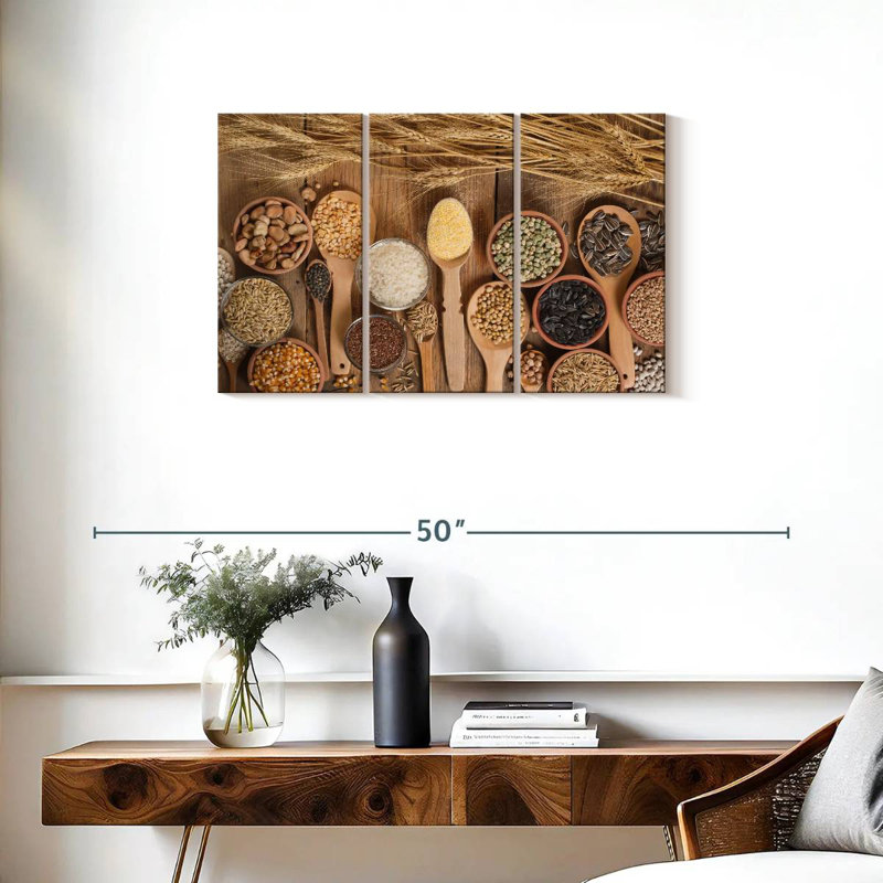 Harnek Rustic Kitchen Grains, 20" H x 33" W