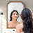 Ancalin Solid Wood Arched Wall Mirror-1878162617-1877692492