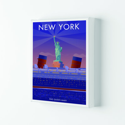 New York by Stephen Millership - Print on Canvas