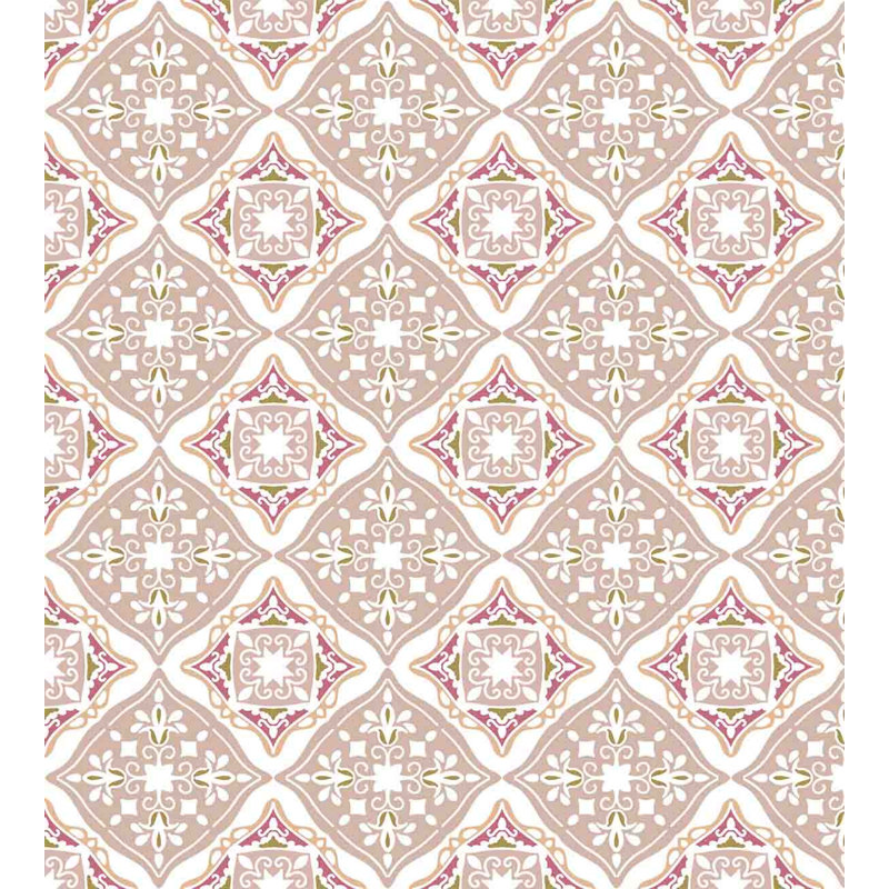 Eclectic Geometric Shapes Duvet Cover