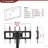Westham Ebern Designs Single Screen Floor Stand Mount-2022405490