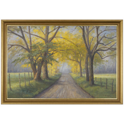 Center Point - Single Picture Frame Painting