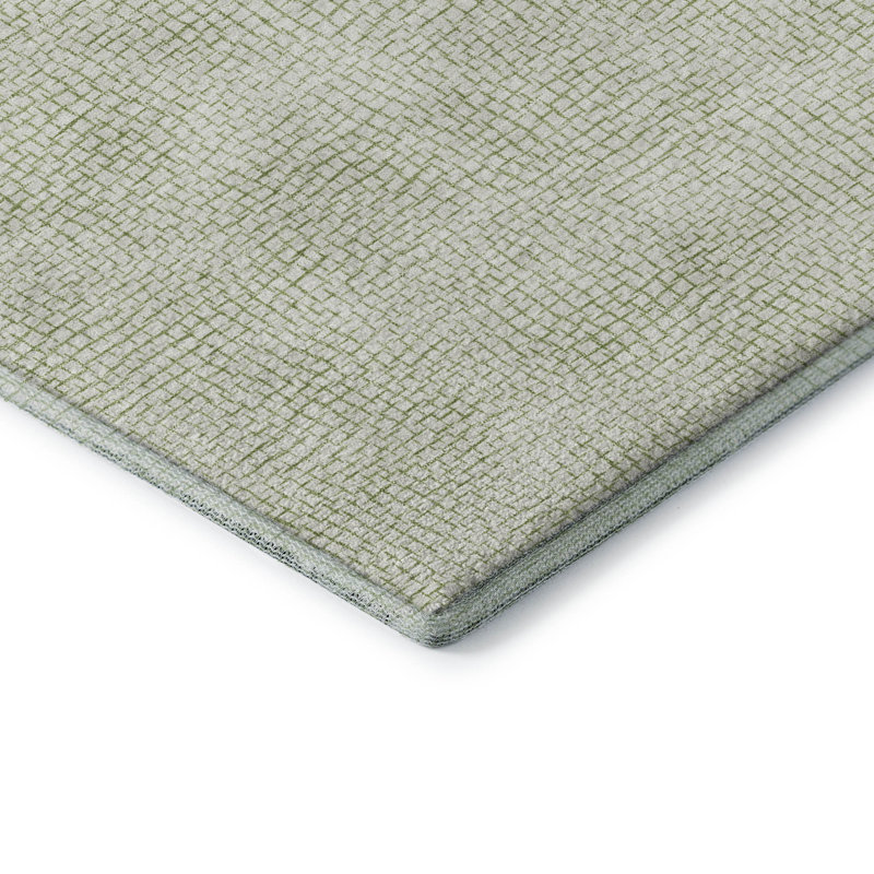 Premium Machine Washable Crumley AMF1058 Geometric Rug, Rectangulaire 8 pi x 10 pi