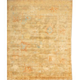 Demirji Oushak Wool Oriental Area Rug in Camel