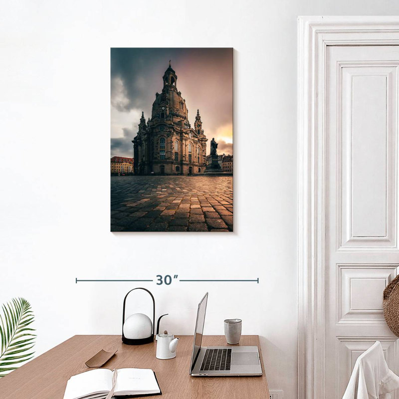 Aime Lutheran Dresden Frauenkirche, H 30 po x l 20 po