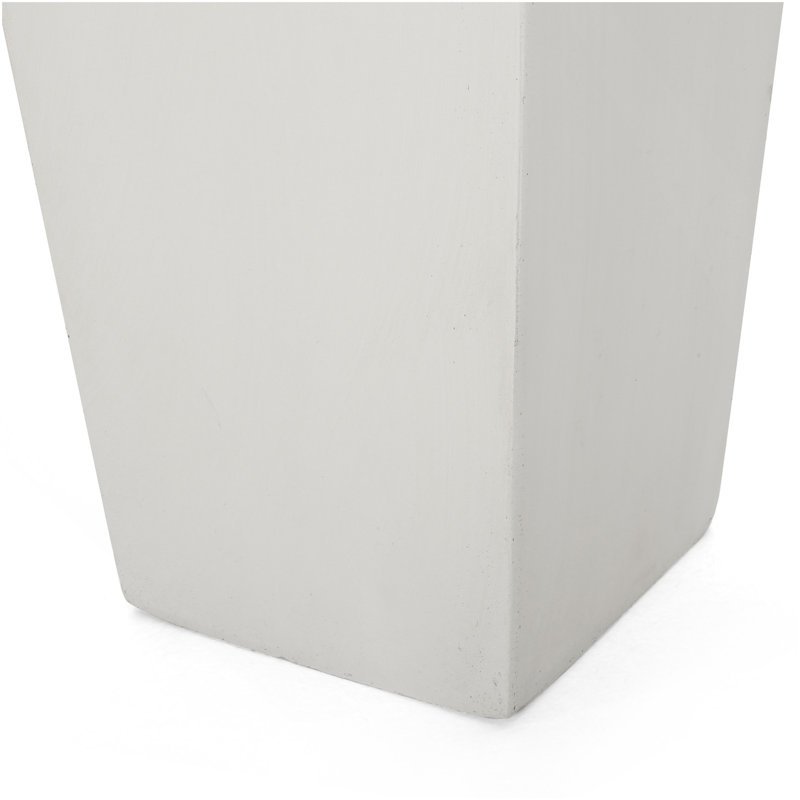 Ella L 13, Matte White, 32.5" H x 13" W x 13" D