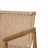Set Of 2 Outdoor Patio Barstool, Wooden Teak Finished With Beige Cushion