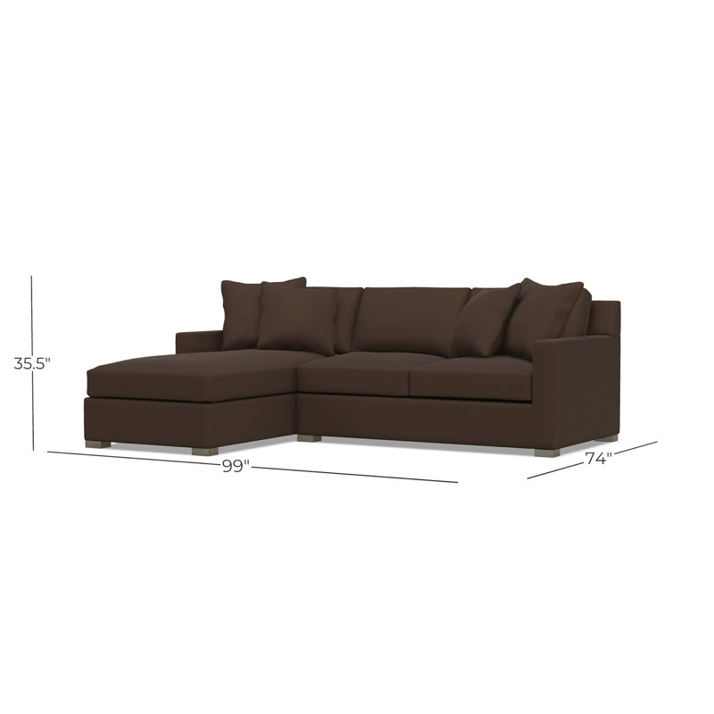Kelsey Fabric 2 Pc Sectional, 5553-222