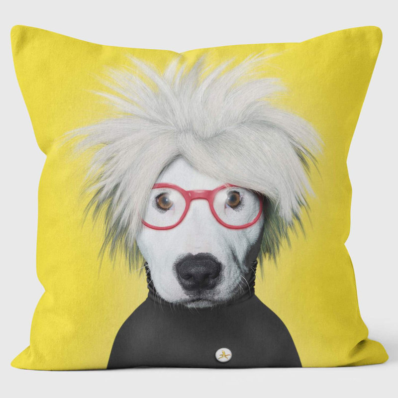 Soup Yellow - Pets Rock Cushion