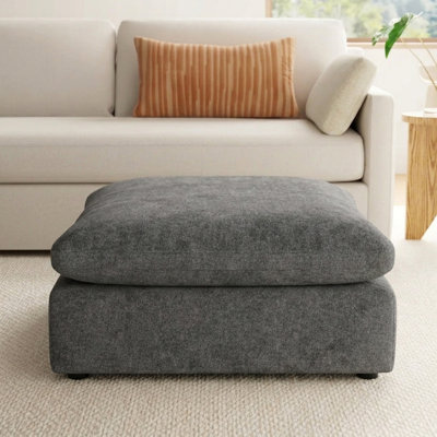 Repose-pieds modulaire rembourré 34 "Sheley Cloud