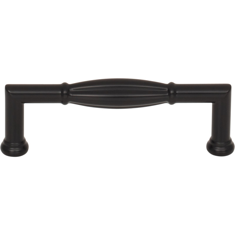 Southerland Bar Pull, Matte Black, 6 5/16"